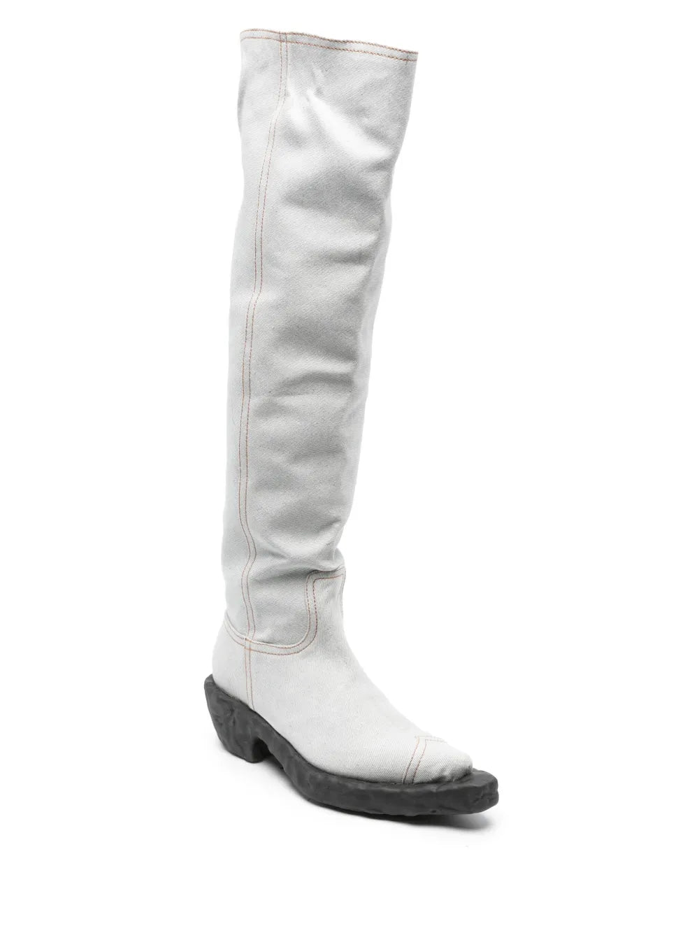 CamperLab Venga denim knee-high boots