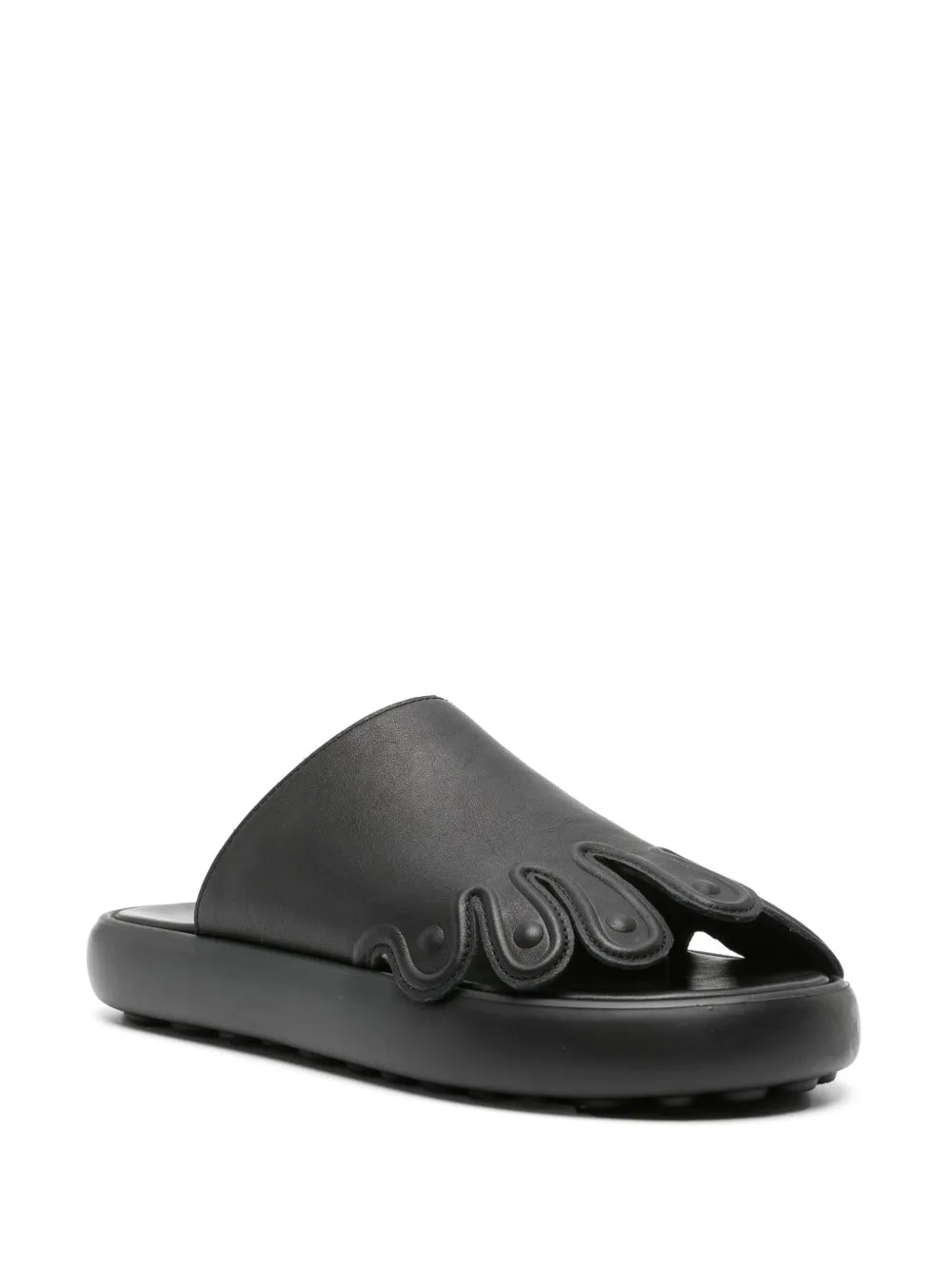 CamperLab Pelotas Flota toes-shaped leather slides