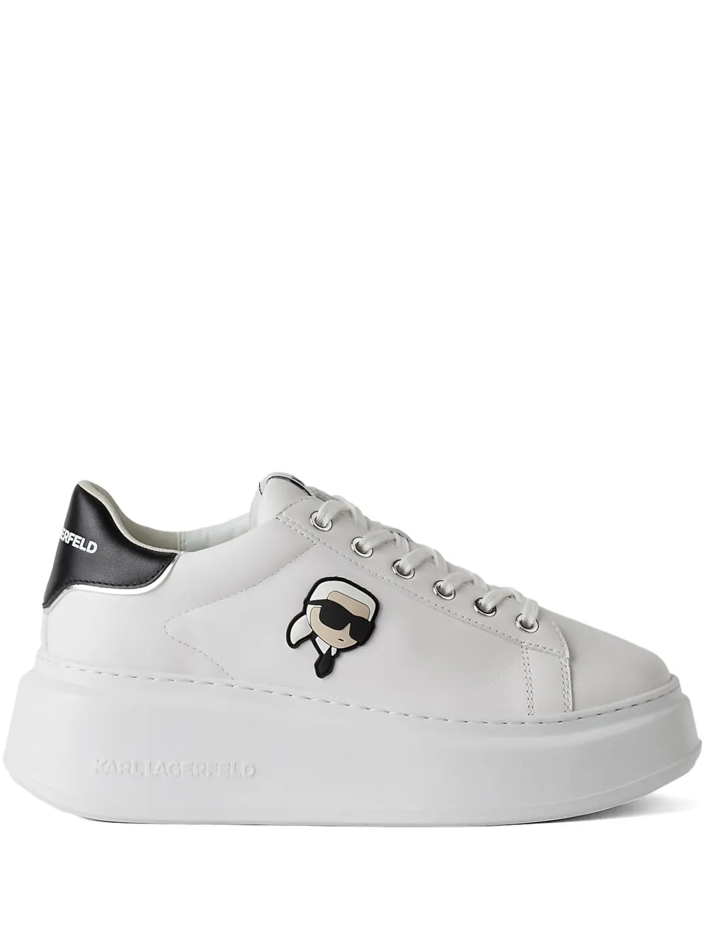 Karl Lagerfeld Ikon NFT Kapri leather sneakers