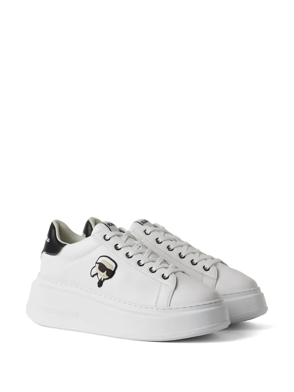 Karl Lagerfeld Ikon NFT Kapri leather sneakers