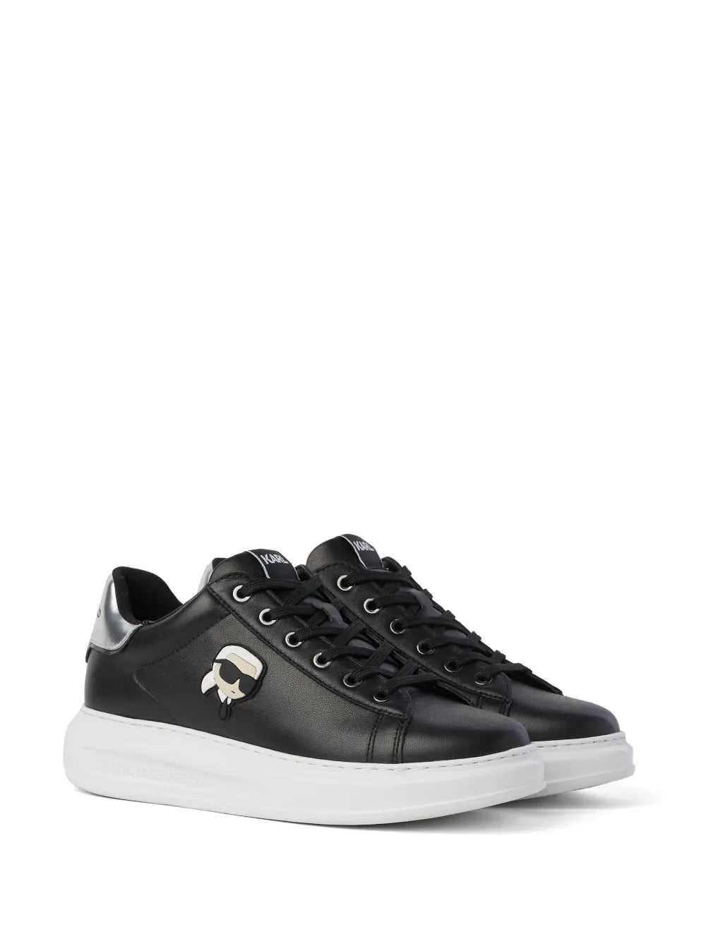 Karl Lagerfeld Ikon NFT Kapri leather sneakers