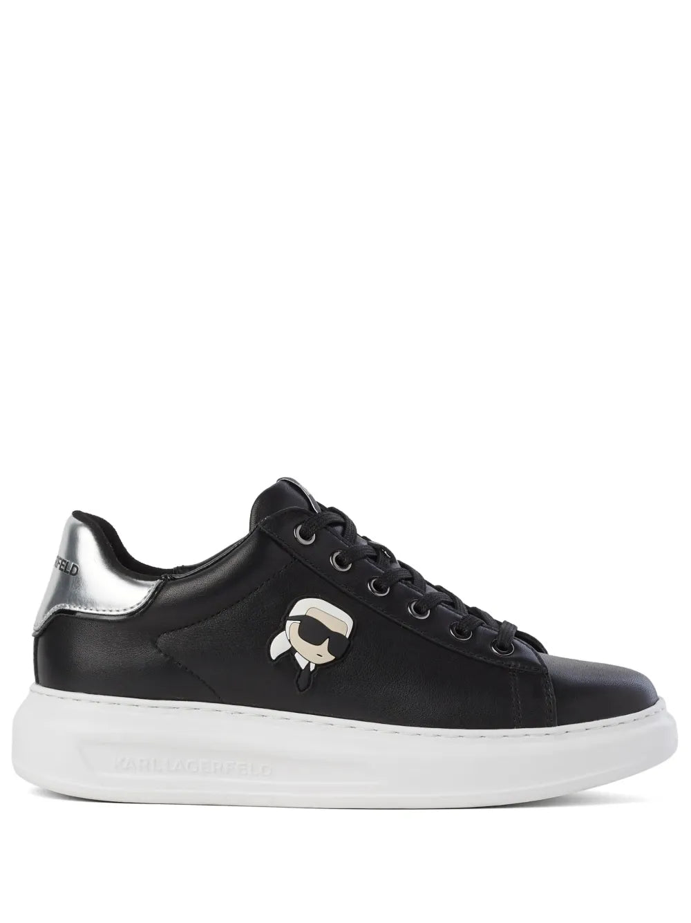 Karl Lagerfeld Ikon NFT Kapri leather sneakers