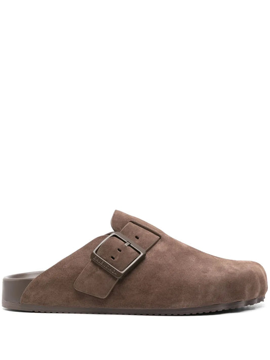 Balenciaga Sunday suede mules