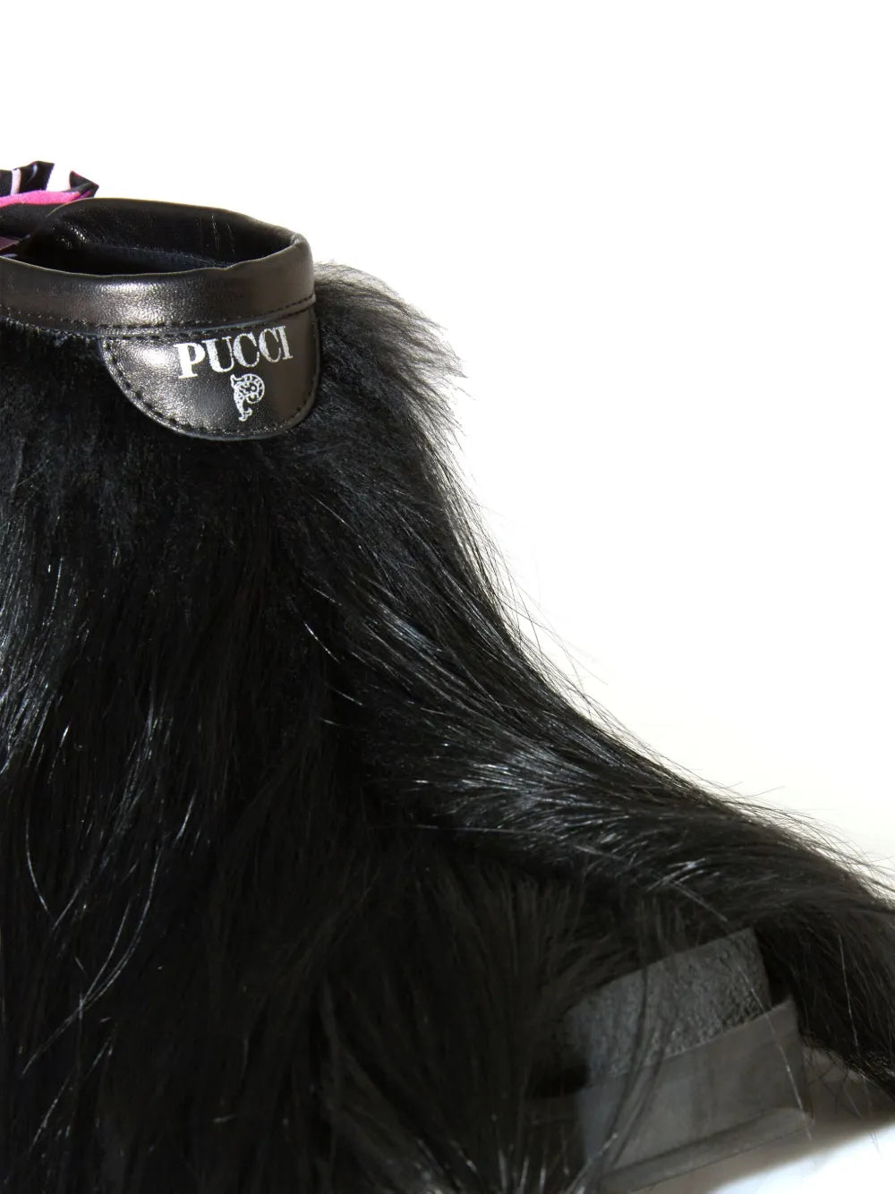 PUCCI Doggy goat-hair ankle boots 