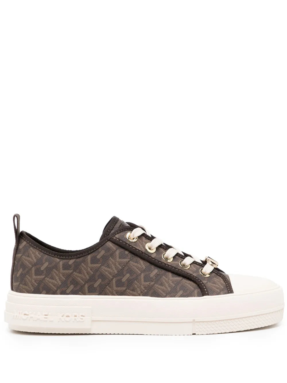 Michael Michael Kors Evy Empire monogram-patterned sneakers