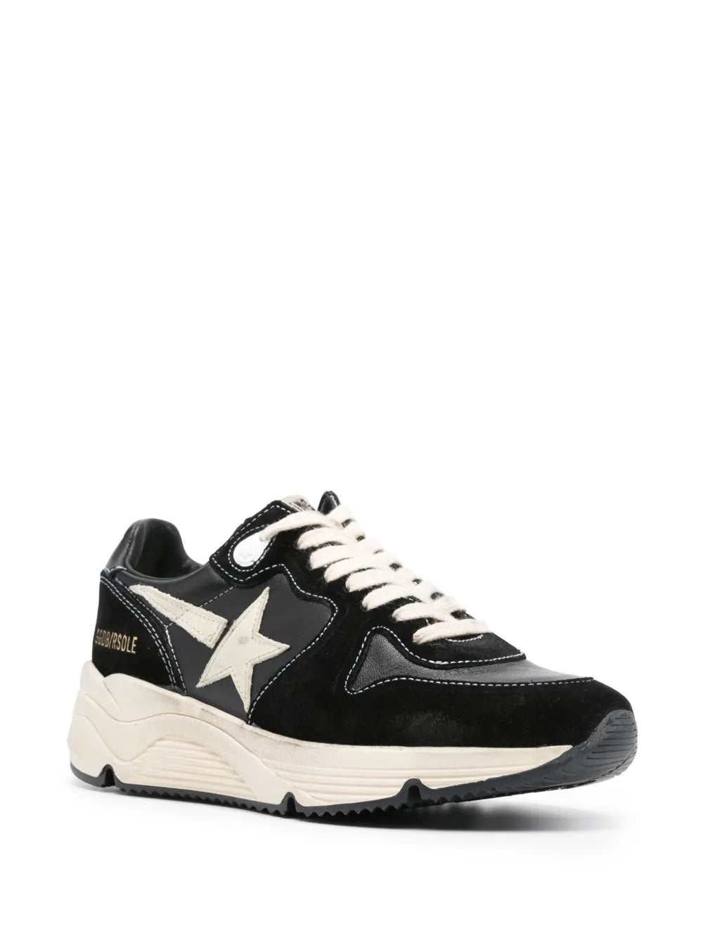 Golden Goose Running Sole panelled sneakers