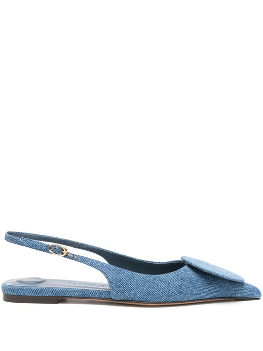 Jacquemus Les Slingback Duelo Plates ballerina shoes