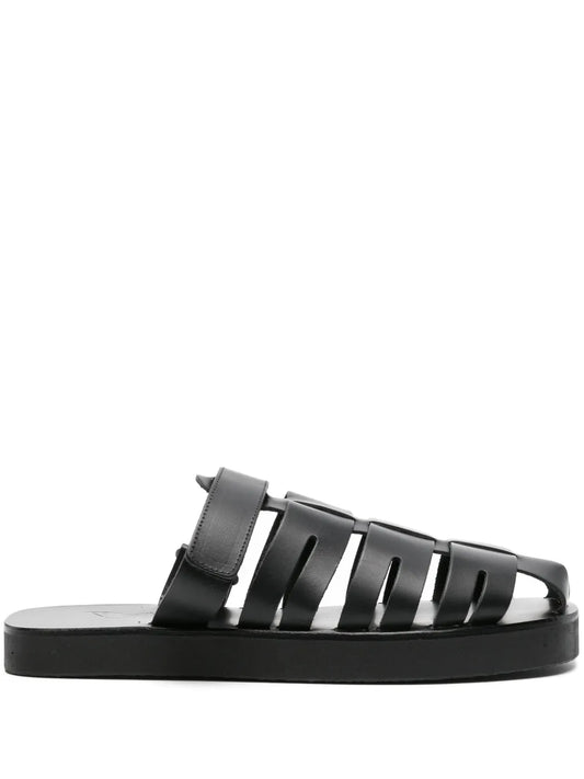 Ancient Greek Sandals Filoklis flat leather sandals