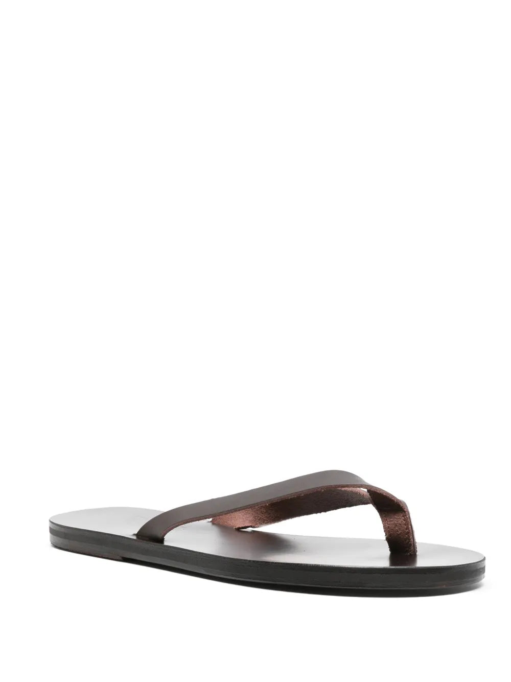 Ancient Greek Sandals Solon flat leather sandals