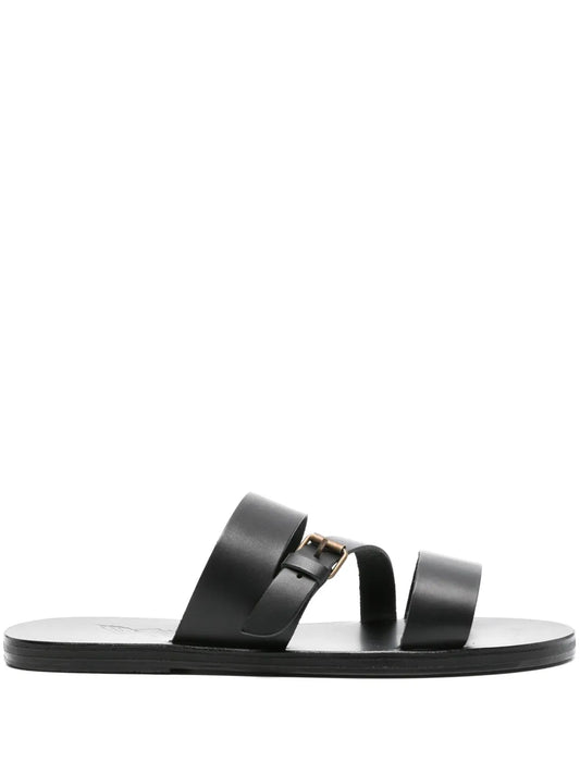 Ancient Greek Sandals Ifiklis flat leather sandals