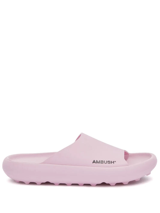 AMBUSH logo-print slide sandals