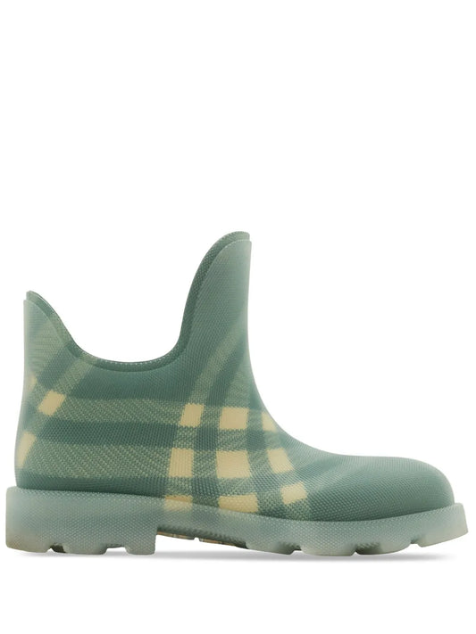 Burberry Marsh checkered ankle boots