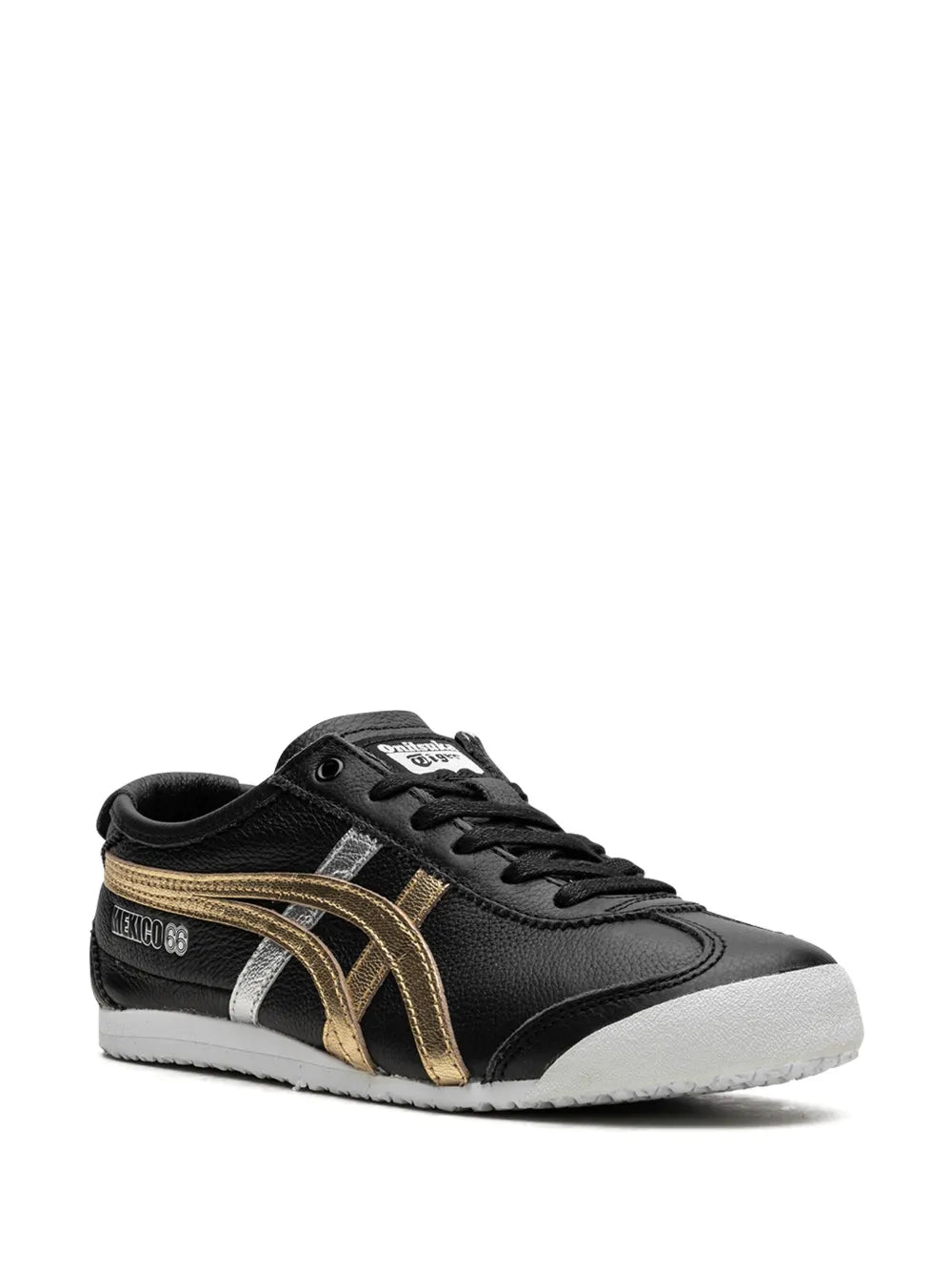 Onitsuka Tiger Mexico 66 "Black Gold Silver" sneakers