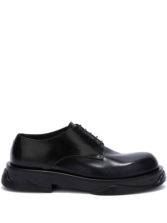 Jil Sander round-toe leather derby shoes
