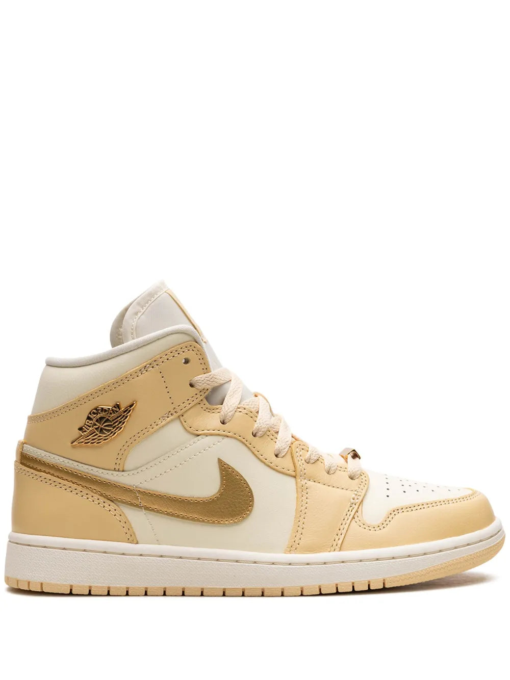 Jordan Air Jordan 1 Mid "Pale Vanilla / Coconut Milk / Sail / Metallic Gold" sneakers
