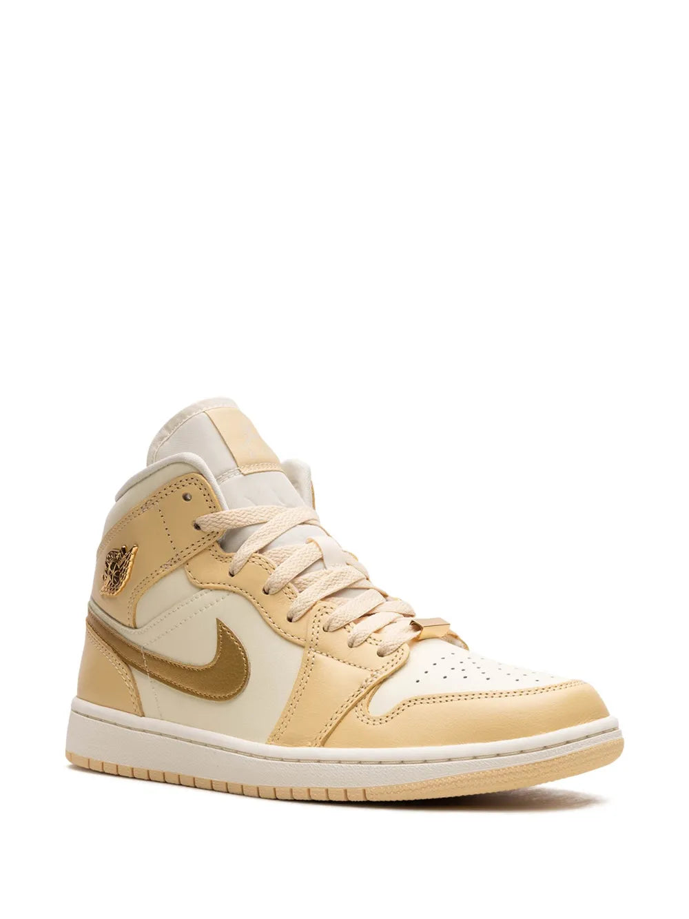 Jordan Air Jordan 1 Mid "Pale Vanilla / Coconut Milk / Sail / Metallic Gold" sneakers