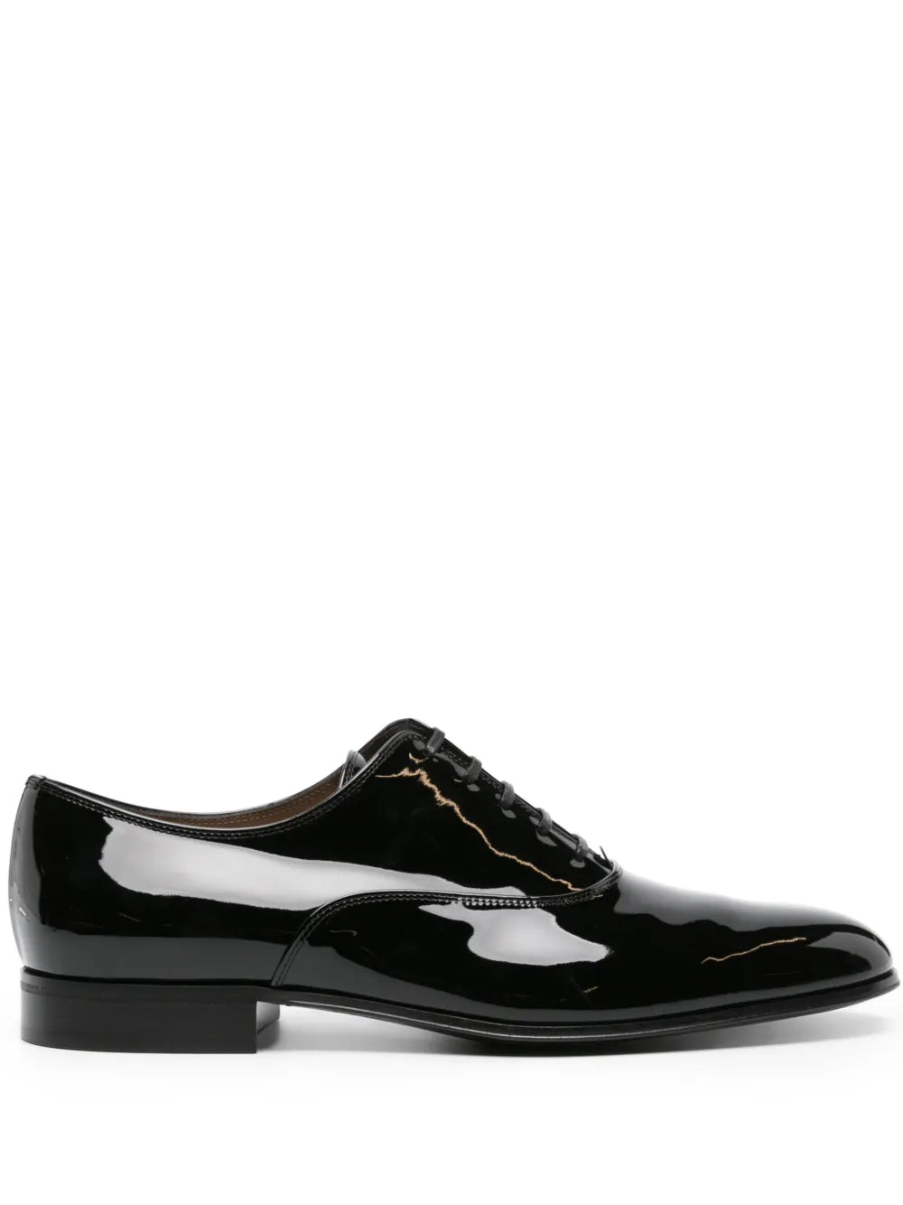 Gianvito Rossi Vittorio patent-leather Oxford shoes
