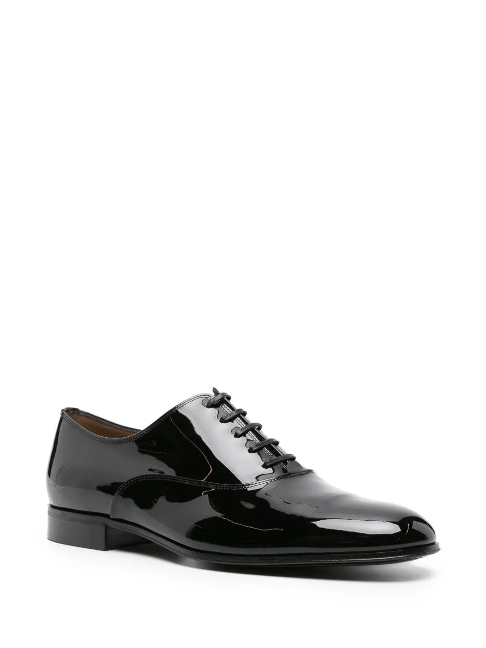 Gianvito Rossi Vittorio patent-leather Oxford shoes