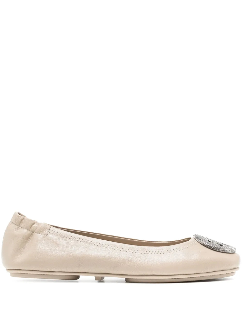 Tory Burch Minnie leather ballerina shoes