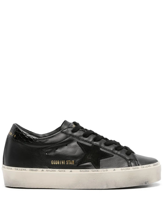 Golden Goose Hi Star leather sneakers