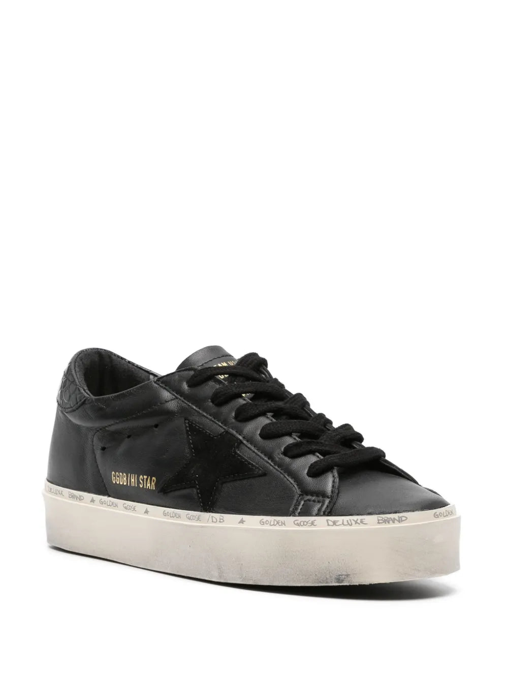 Golden Goose Hi Star leather sneakers