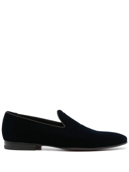 Tagliatore slip-on velvet loafers
