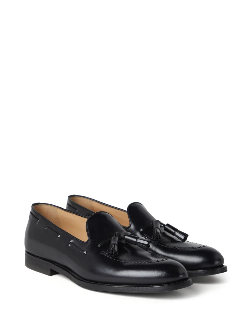 Brunello Cucinelli tassel-detail leather loafers