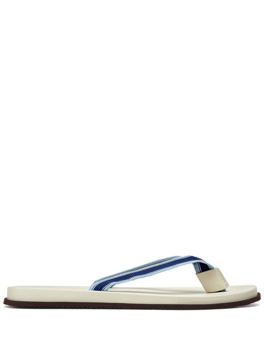 Brunello Cucinelli leather flip flops