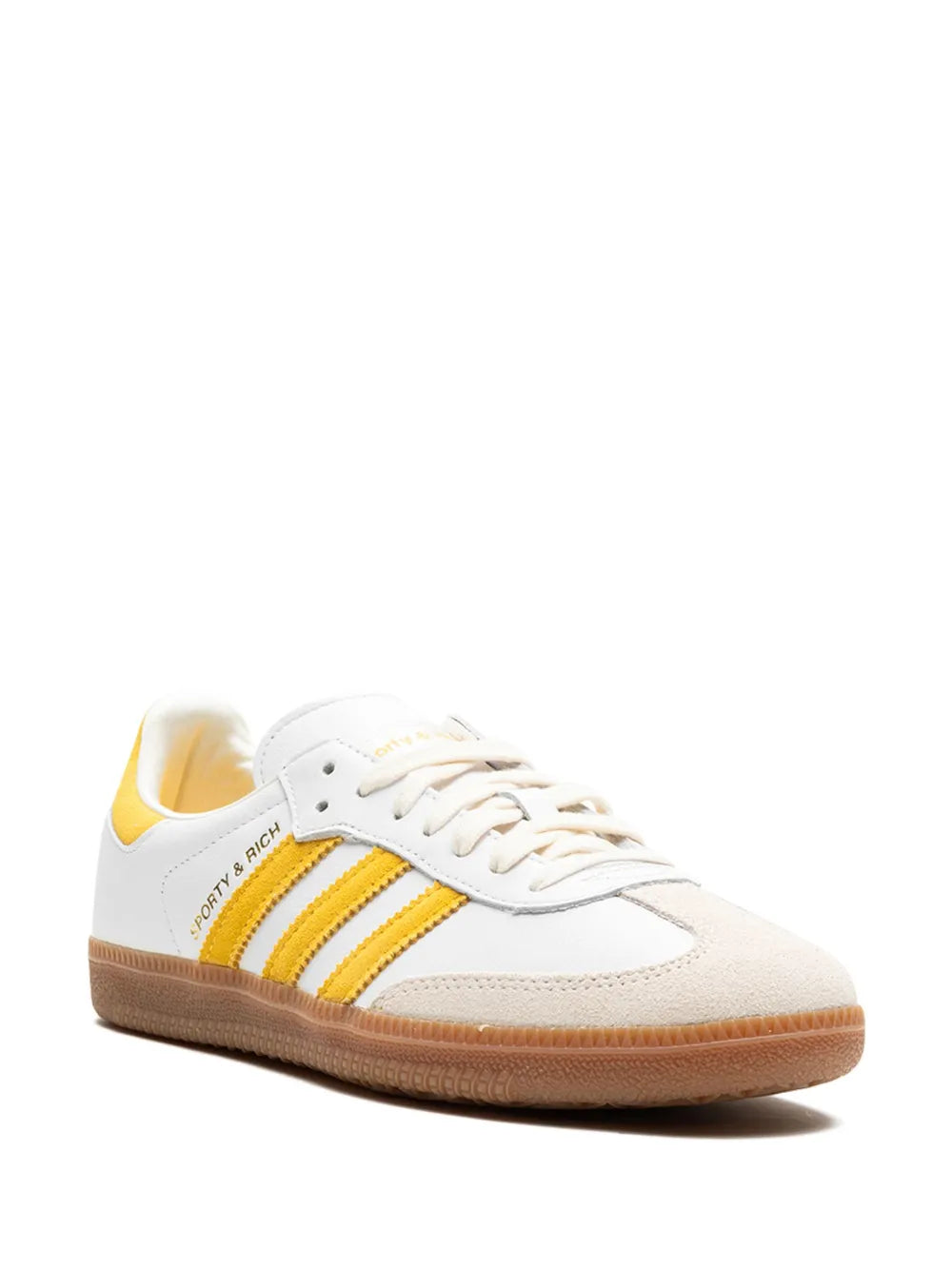 adidas Samba OG "SPORTY & RICH - White Bold Gold" sneakers