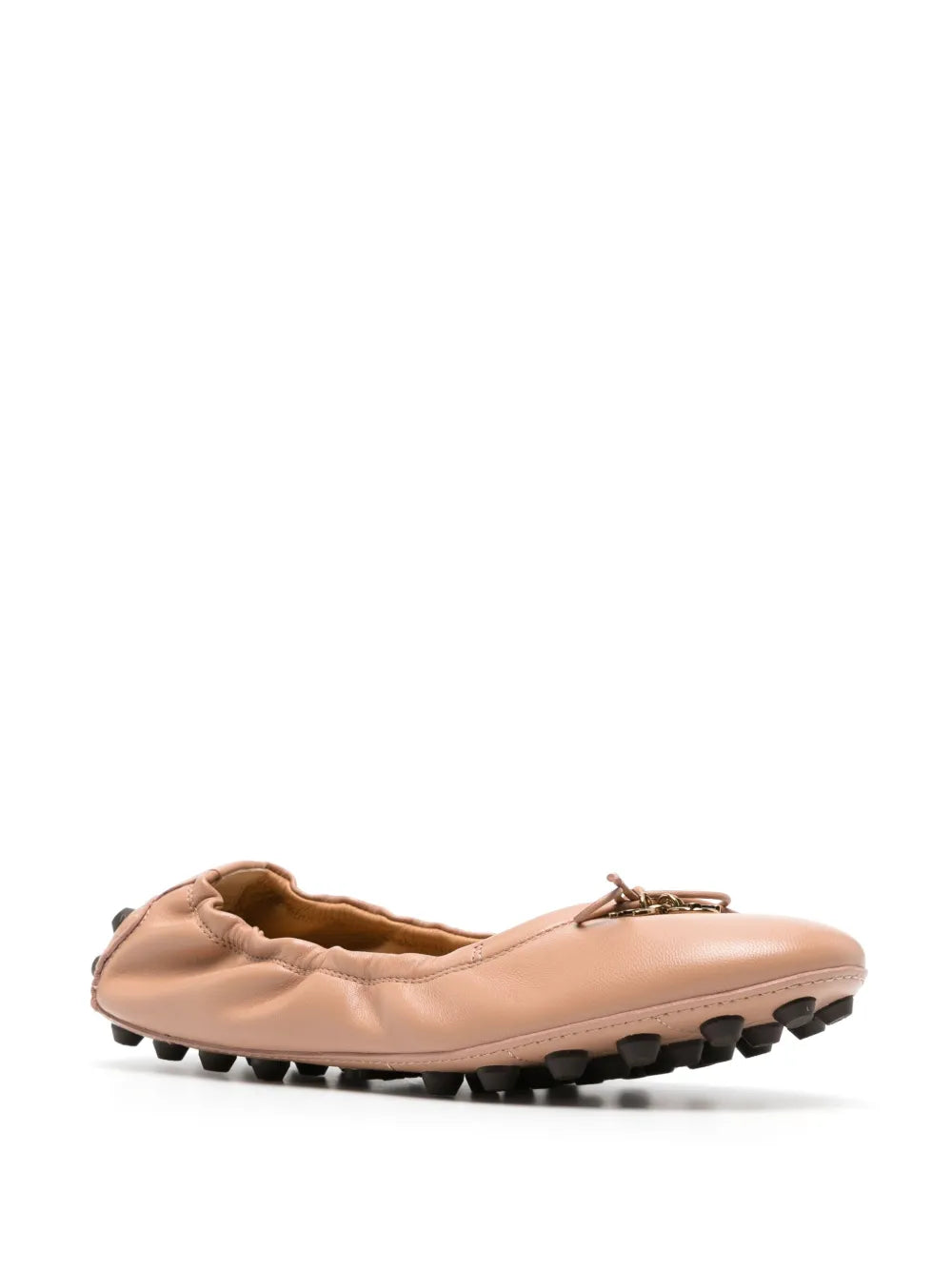 Tod's Gommino leather ballerina shoes
