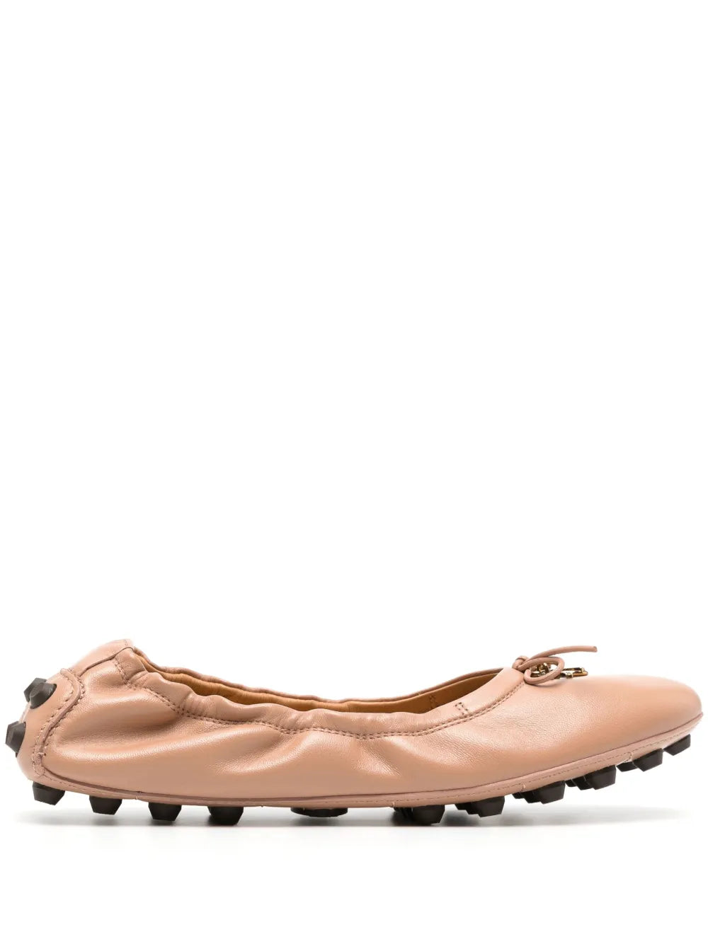 Tod's Gommino leather ballerina shoes