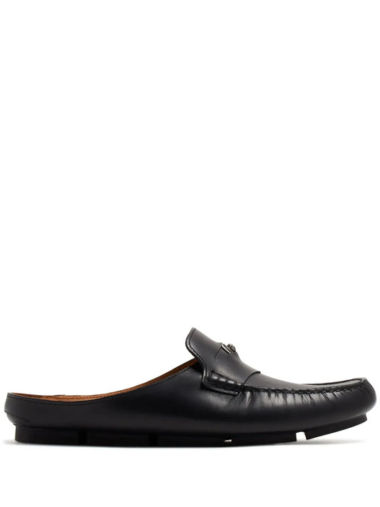 Versace Medusa leather loafers