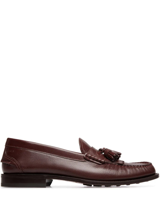 Bally Oregan tassel-detail leather loafer