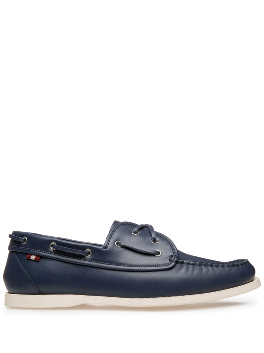 Bally Nelson Loafer in Leather wide foot morphology