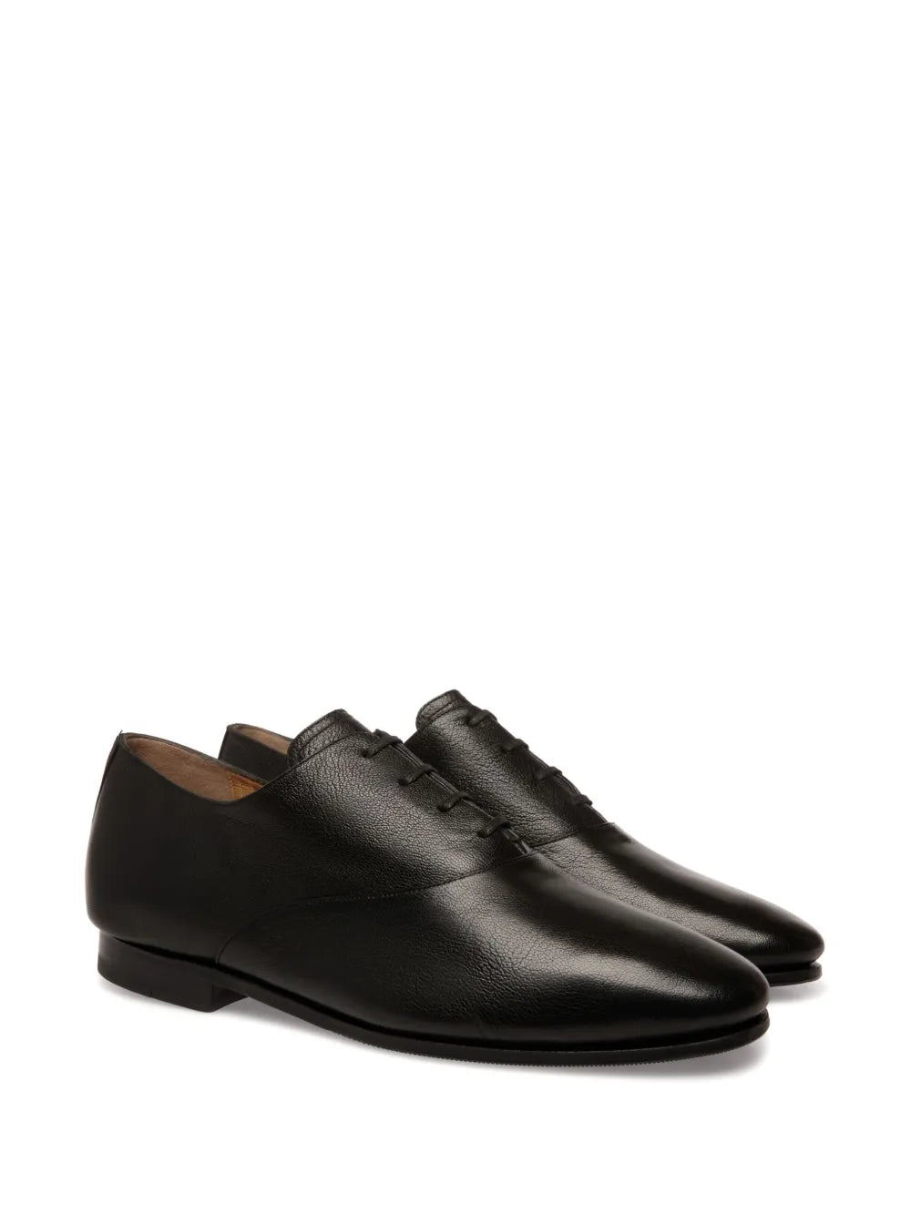 Bally Plume Oxford in Grained Leather wide foot morphology
