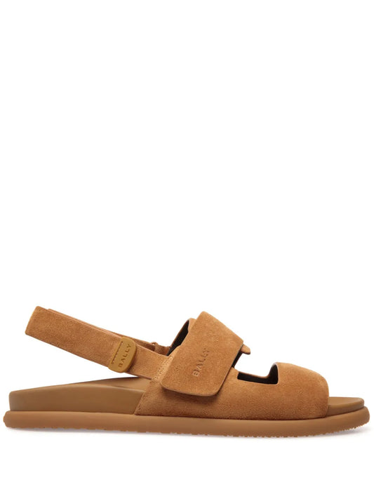 Bally Newport suede touch-strap sandals