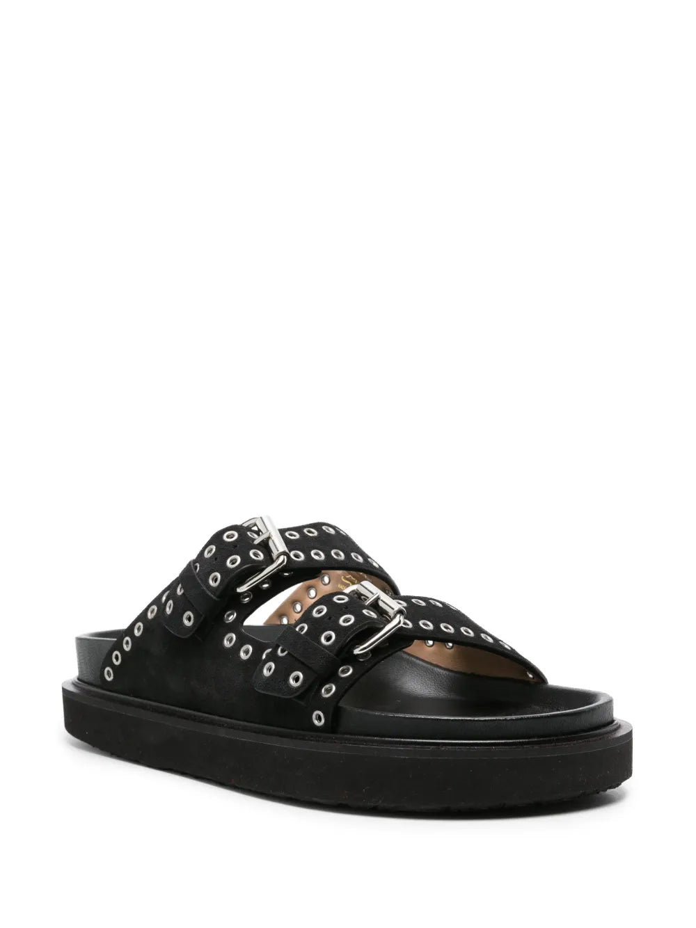 ISABEL MARANT Lennya eyelet-embellished sandals