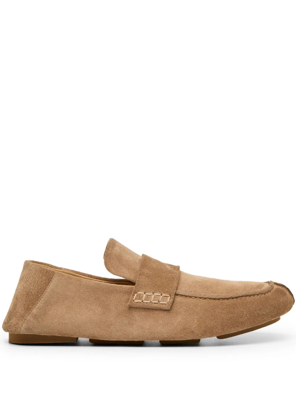 Marsèll round-toe suede loafers