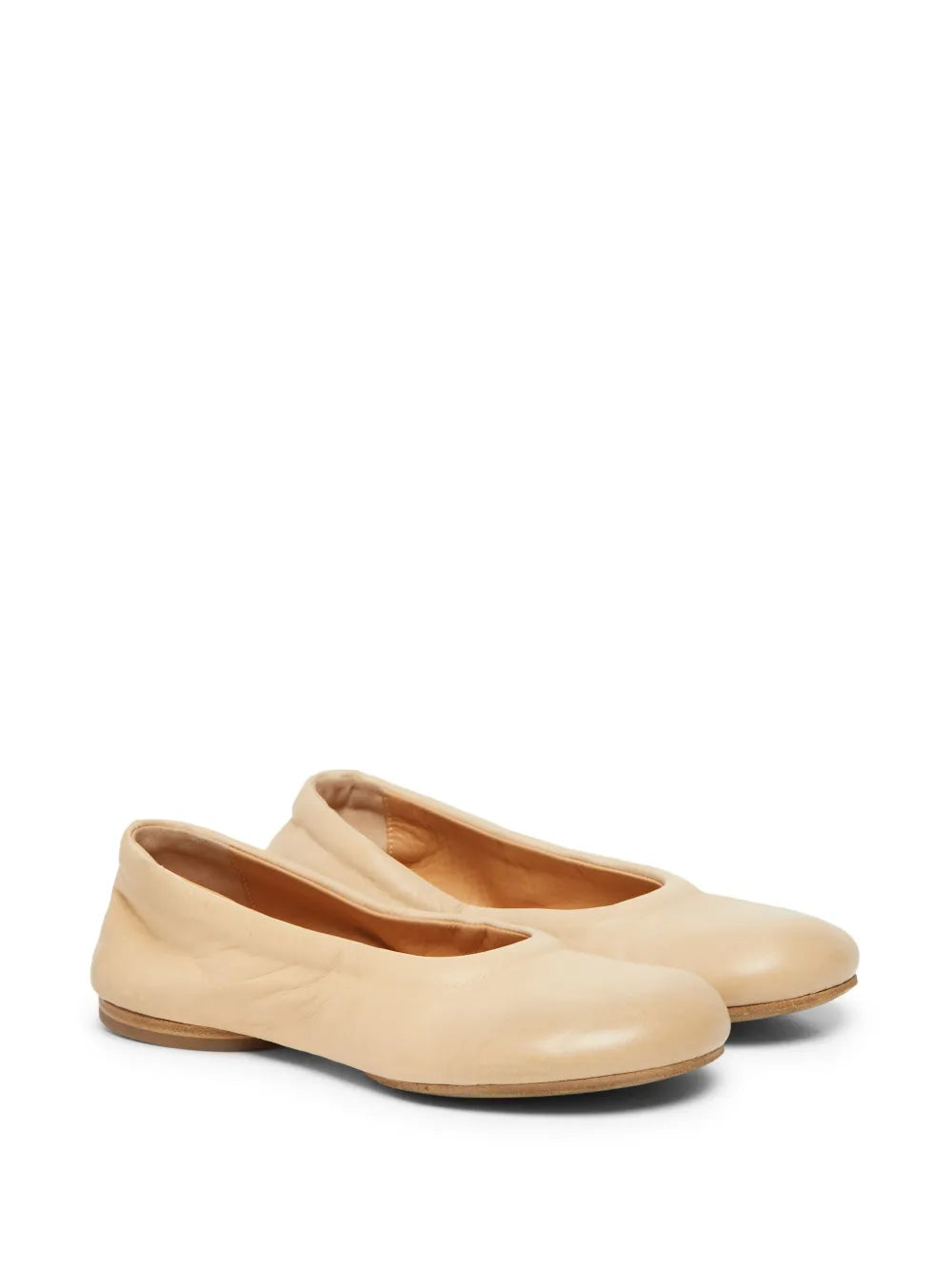 Marsèll Zerotto leather ballerina shoes