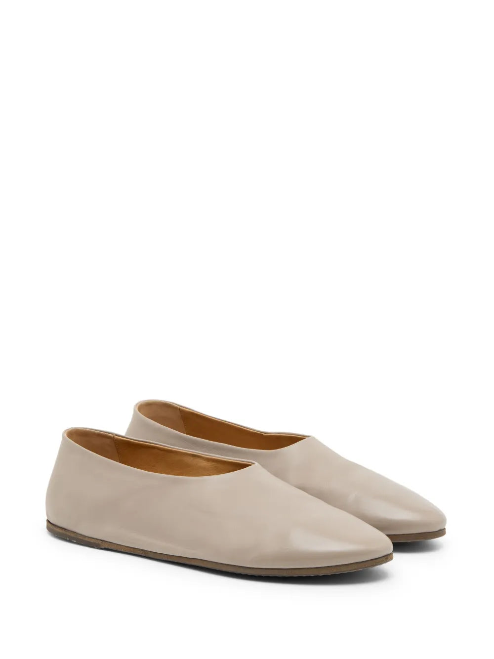 Marsèll Coltellaccio leather ballerina shoes