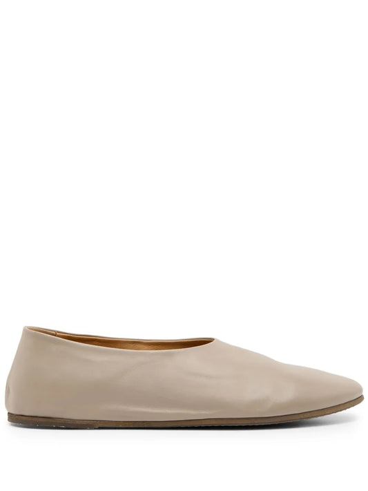 Marsèll Coltellaccio leather ballerina shoes