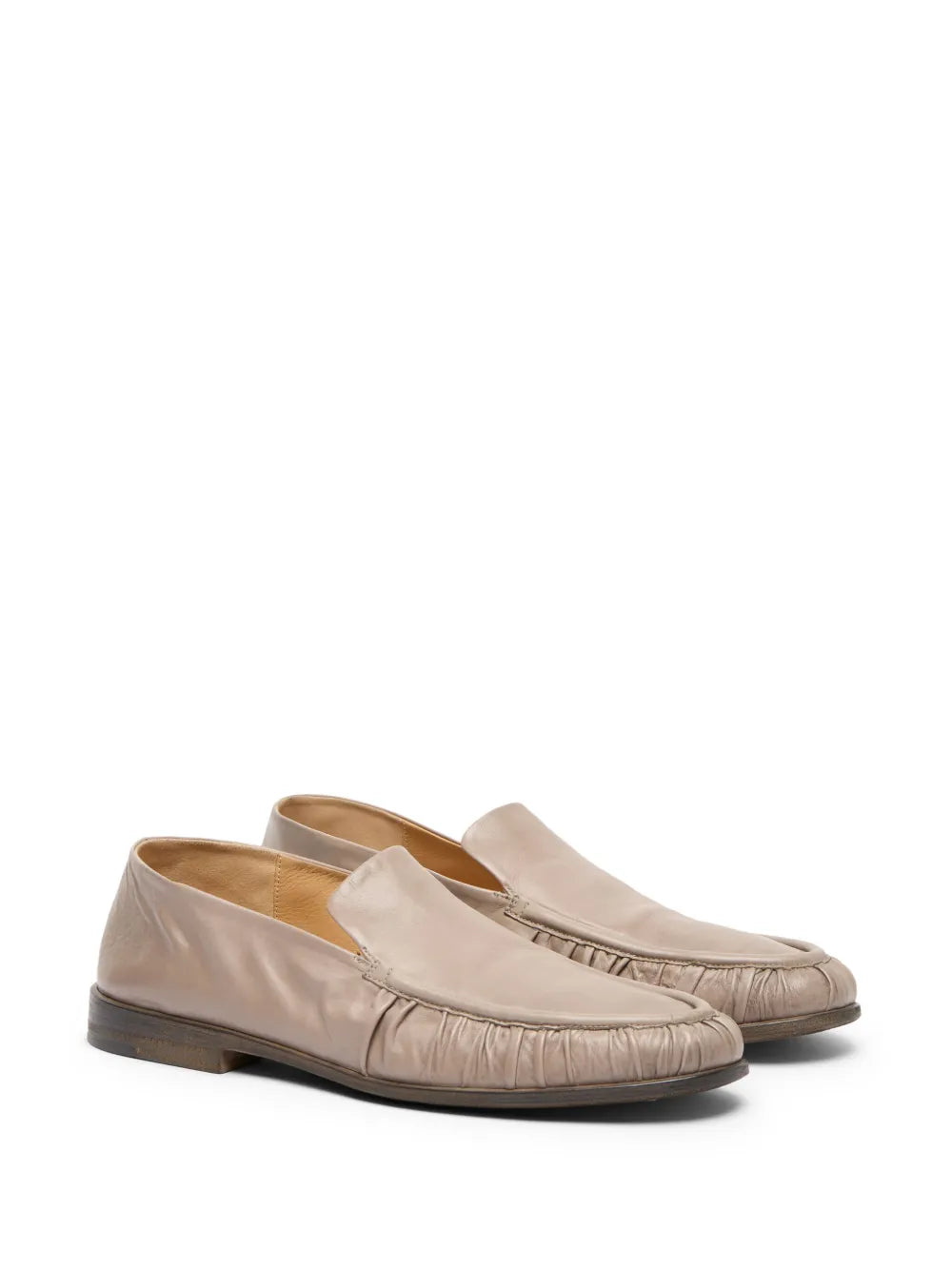Marsèll crinkled-leather loafers