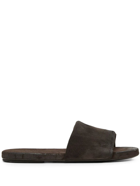 Marsèll suede flat slides
