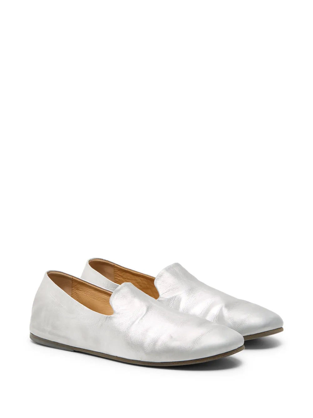 Marsèll metallic-leather loafers