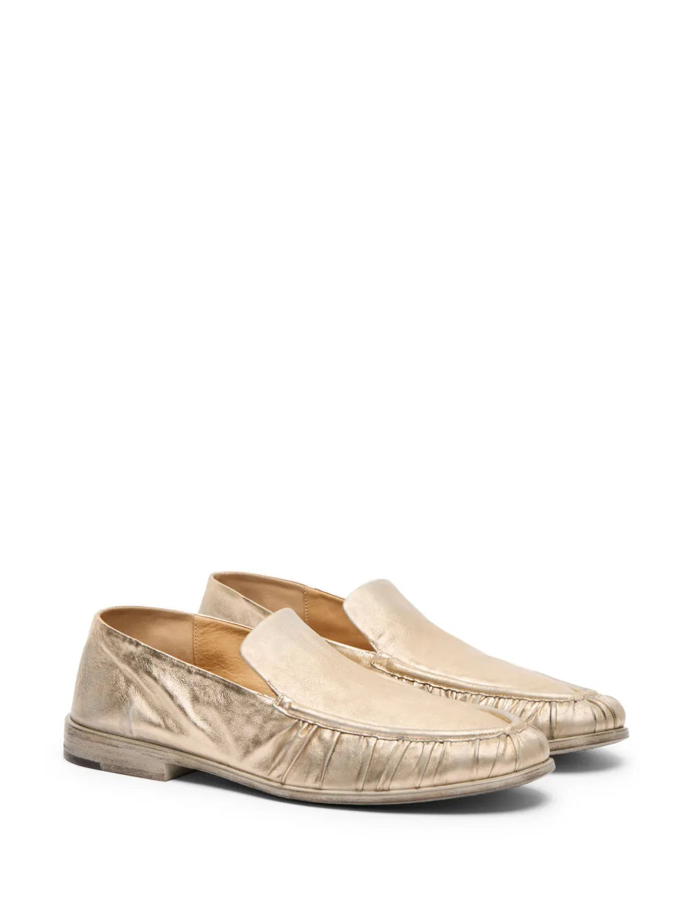Marsèll metallic-leather loafers