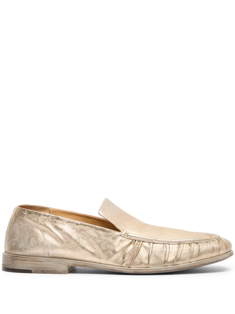 Marsèll metallic-leather loafers