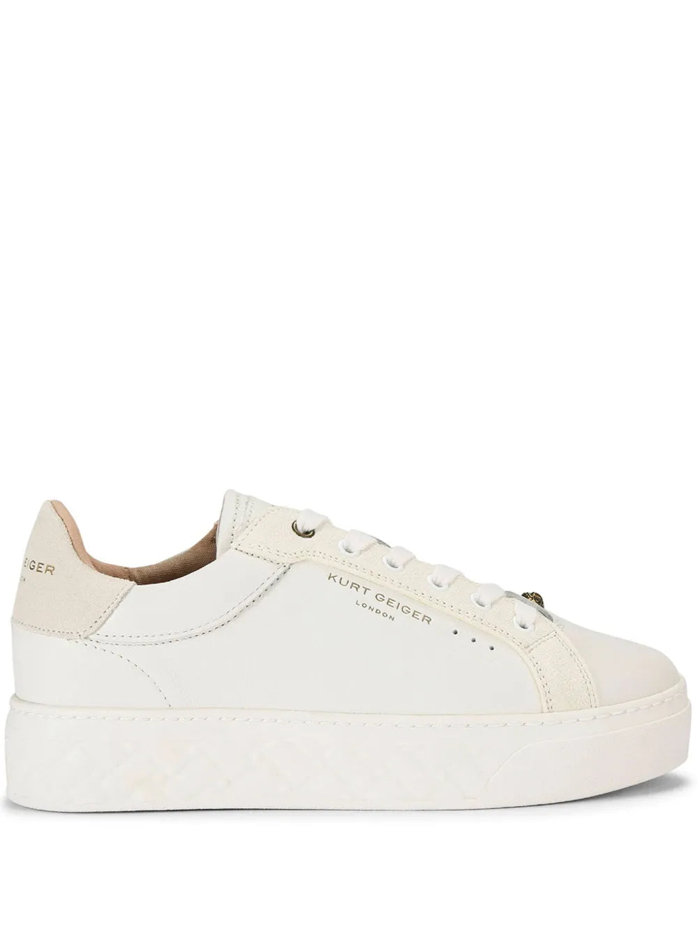 Kurt Geiger London Kensington Cupsole panelled leather sneakers