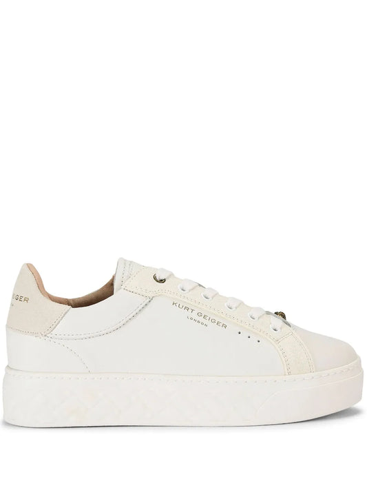 Kurt Geiger London Kensington Cupsole panelled leather sneakers