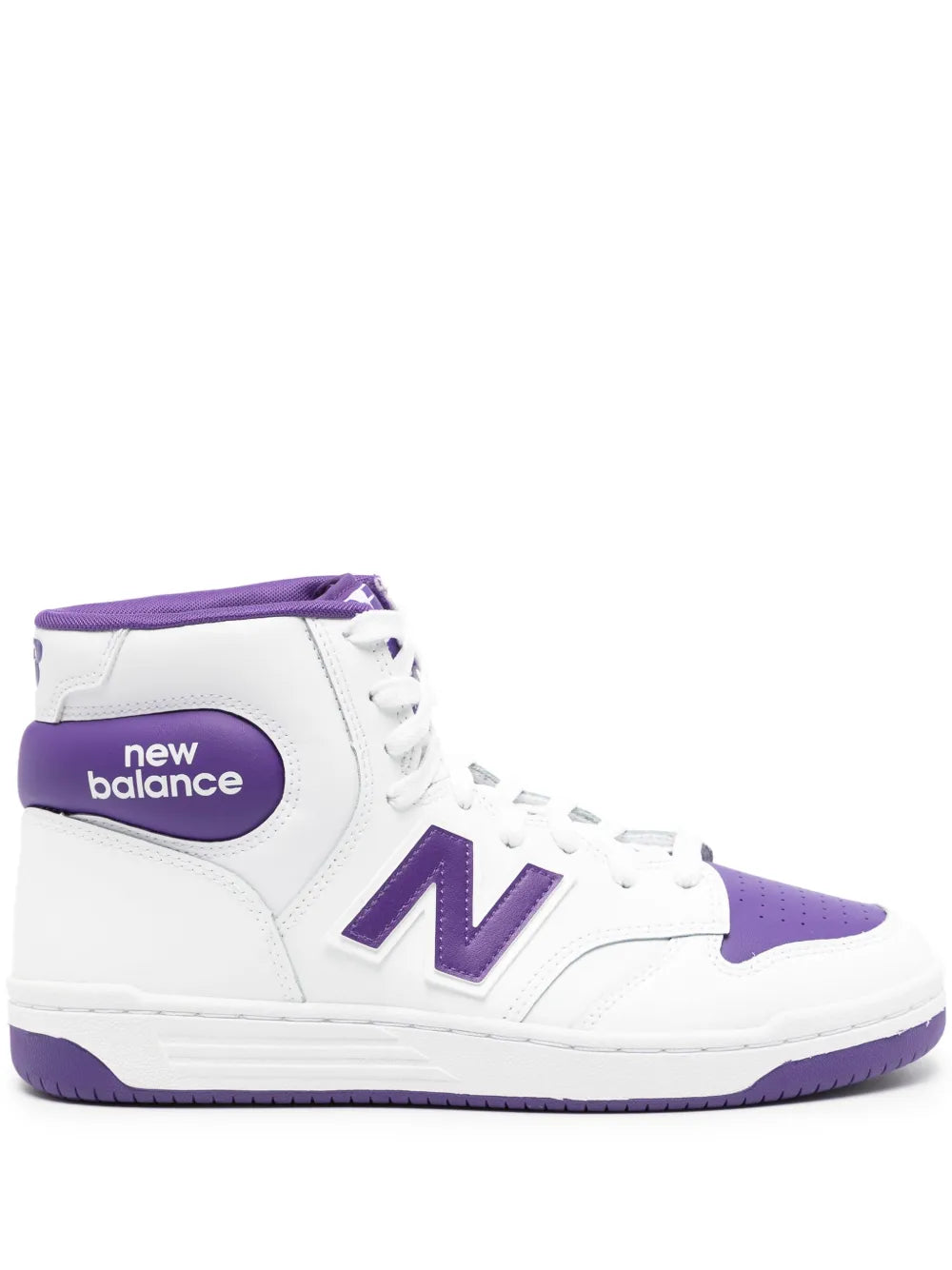 New Balance 480 leather high-top sneakers