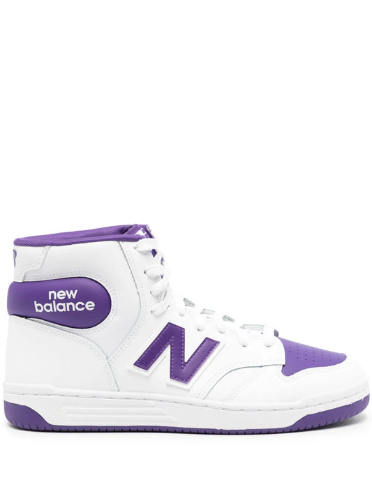 New Balance 480 leather high-top sneakers